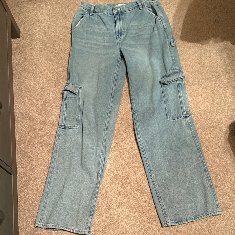 PacSun Light Blue Flare & Wide Leg Jeans